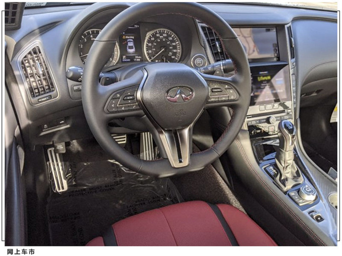 英菲尼迪Q60实拍曝光 搭3.0T V6/双中控屏-图4