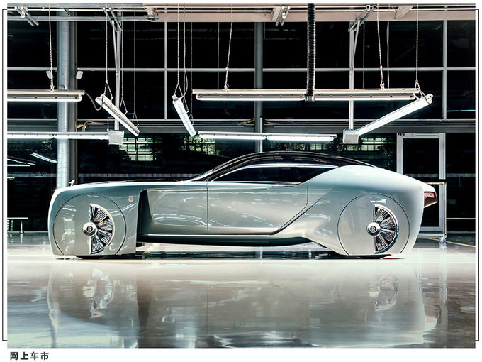 劳斯莱斯纯电动车细节双电机布局/基于幻影打造-图6