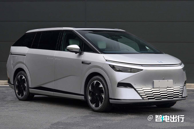 小鹏X9实拍曝光第四季度上市 比腾势D9还大-图1