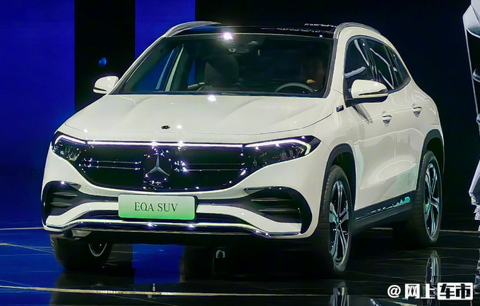 奔驰国产EQA信息曝光 续航达537km 预计33万起售-图3