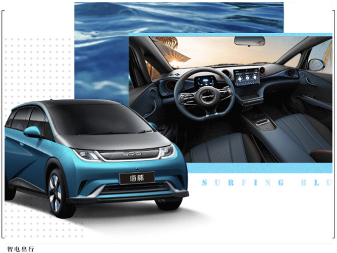 比亚迪海豚新消息5款内外饰主题/续航405公里-图2