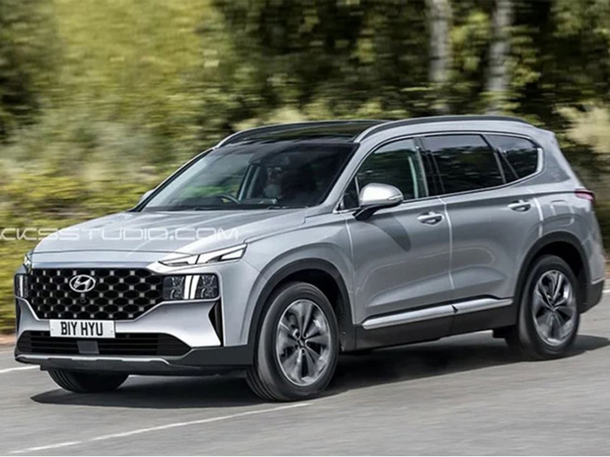 现代新款胜达谍照曝光年内亮相/外观更吸睛-图1