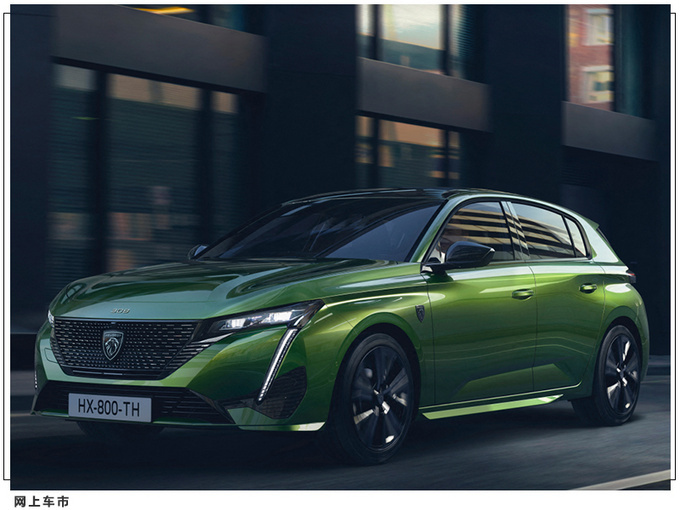 标致308新车型曝光溜背轿跑造型/入门搭1.2T引擎-图2