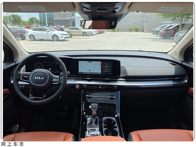 起亚全新嘉华实拍曝光搭2.0T引擎/比GL8更便宜-图8