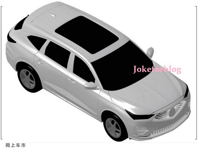 本田大号CR-V豪华版申报图尺寸超奔驰GLC-图3