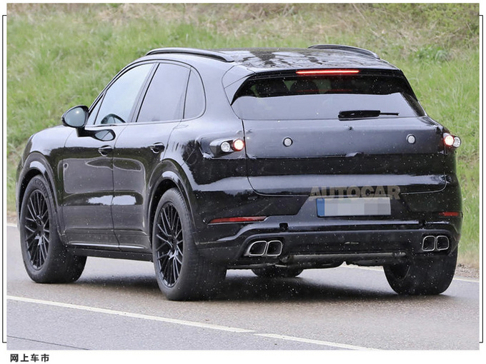 保时捷全新卡宴曝光格栅造型调整/四出运动排气-图5