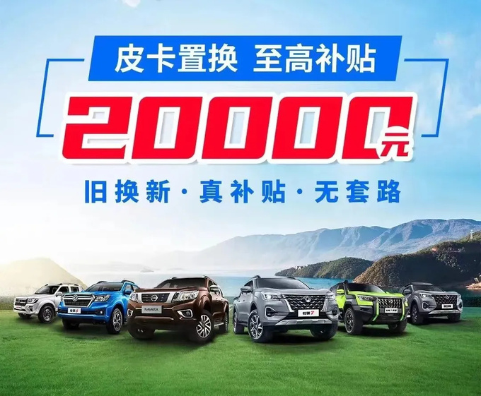 乘用车以旧换新政策纷纷落地执行皮卡不应被忽略-图8