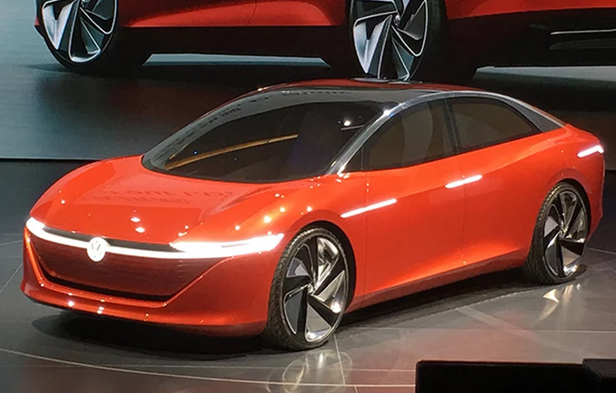 首款MEB三厢轿车一汽-大众纯电版迈腾曝光-图3