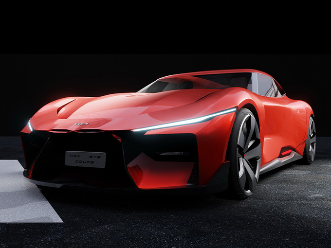 起亚全新跑车曝光搭贯穿式灯带/外观酷似小鹏P7-图1