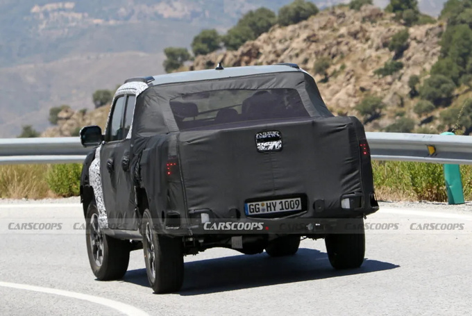 起亚Tasman 测试车出现在西班牙街头-图6