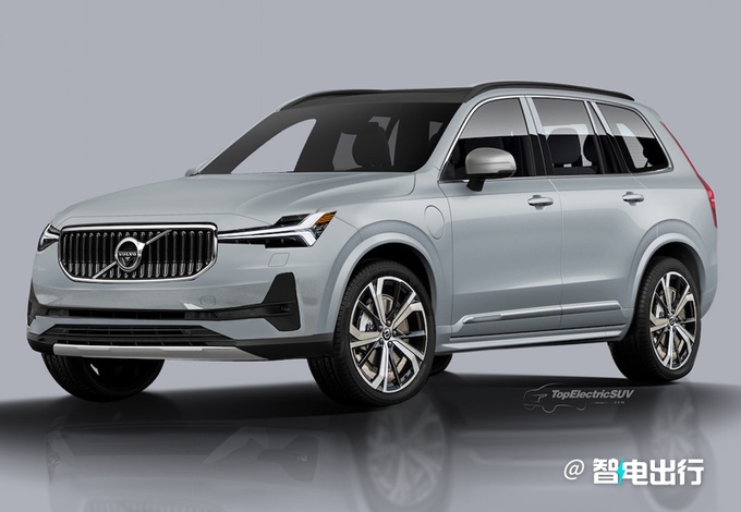 沃尔沃全新一代XC90曝光车身尺寸加长/比宝马X5大-图1