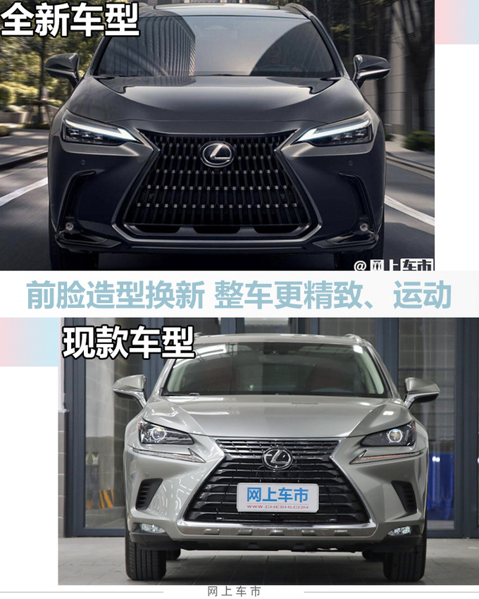 雷克萨斯全新一代NX首发增插混动力 下半年上市-图3