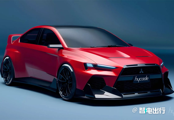 三菱全新一代Lancer EVO曝光配宽体包围+大尾翼-图1