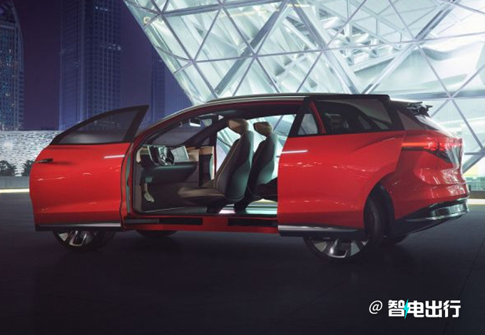 大众途昂纯电版曝光三排七座布局/pk问界M7-图5