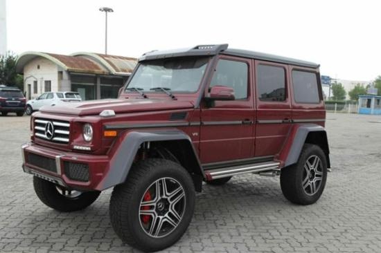 2018款奔驰G500配置揭秘 4x4越野王特降-图1