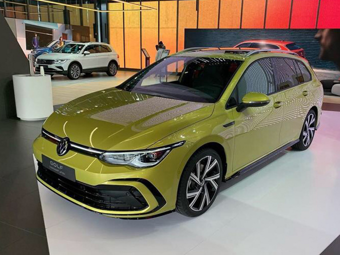 大众全新高尔夫旅行进店实拍 搭1.5T/配黑色格栅-图1