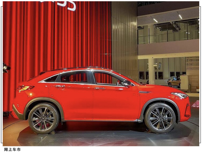 英菲尼迪QX55到店实拍 搭2.0T/溜背造型设计-图4