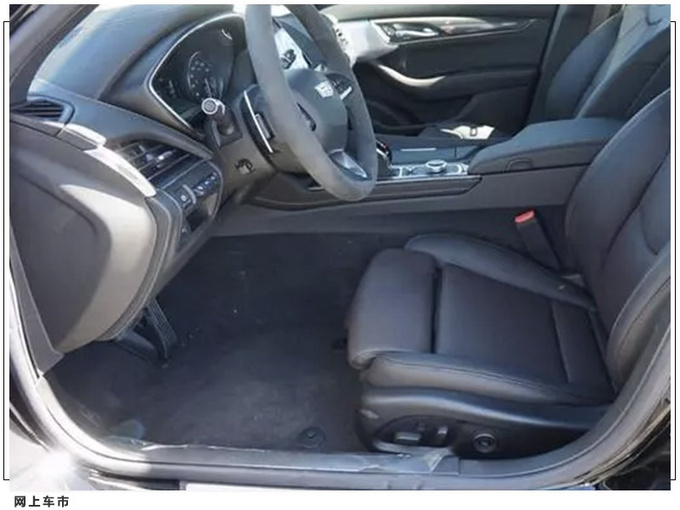 凯迪拉克CT5-V实拍　搭3.0T/动力媲美宝马M340i-图4