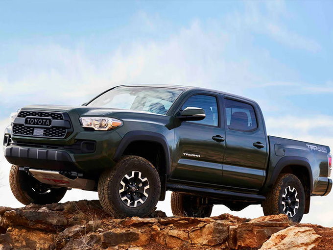 丰田推Tacoma TRD升级套件 离地间隙增大/熏黑格栅-图1