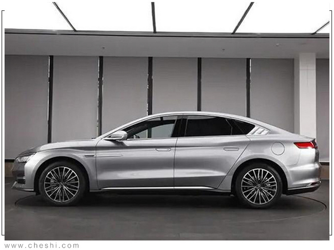 比亚迪汉旗舰轿车谍照曝光 仅推电动版/年中上市-图3