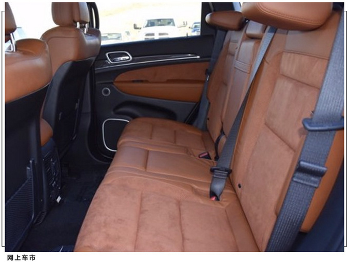 Jeep大切诺基SRT实拍 搭6.4L/配亮黑色轮毂-图6