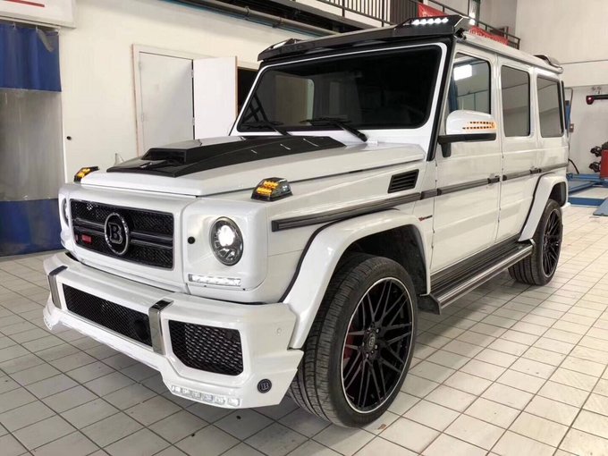 新奔驰G500改装巴博斯 强悍阵容劲爆促销-图3