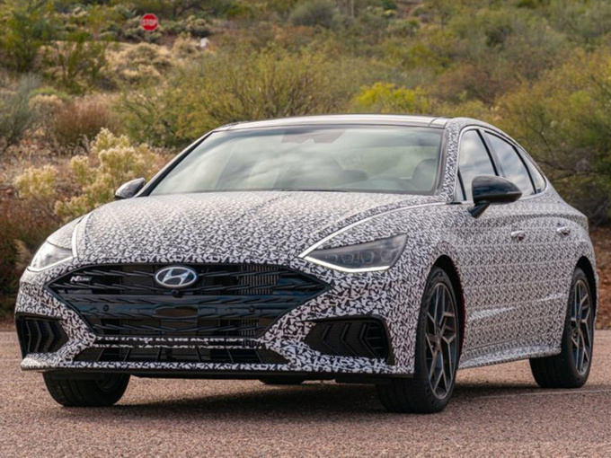 现代全新索纳塔N-Line售价搭2.5T/明年亮相-图1