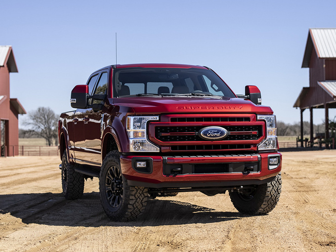 福特全新F系列Super Duty曝光信息娱乐系统升级-图1