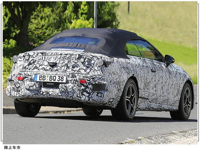 奔驰全新敞篷跑车CLE曝光搭1.5T引擎/明年发布-图5