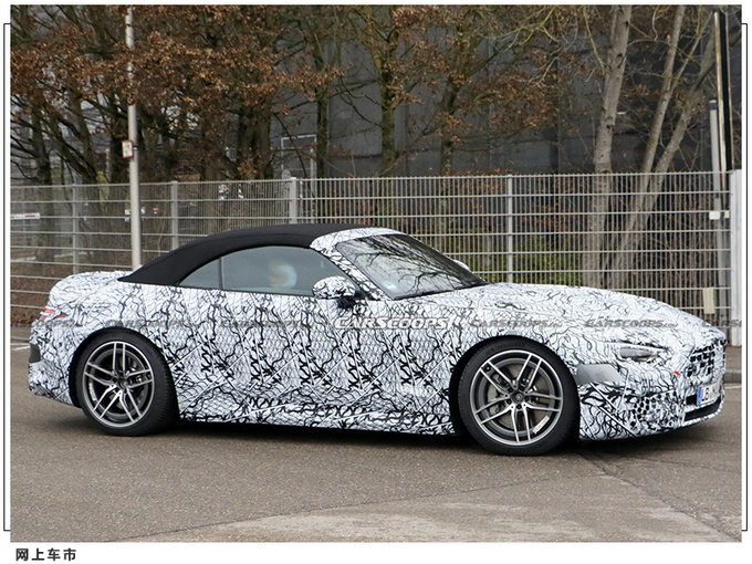 梅赛德斯-AMG SL谍照 搭4.0T/有望明年一季度发布-图2