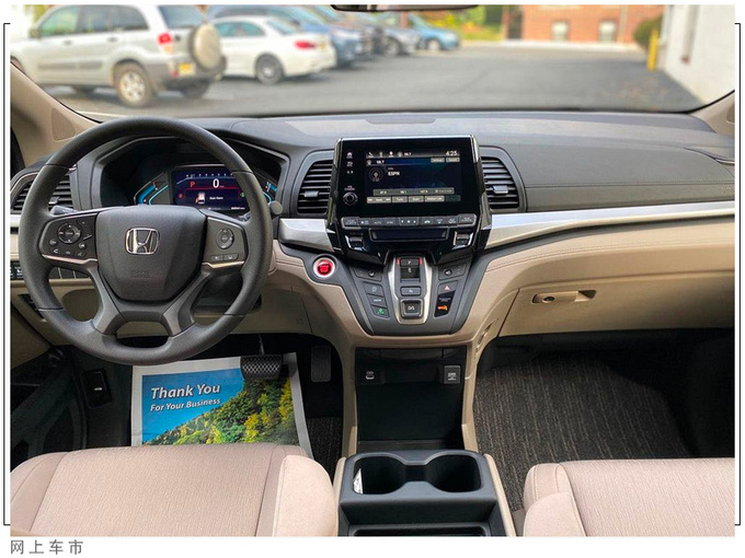 本田新款奥德赛实车街拍配熏黑格栅/搭3.5L V6-图4
