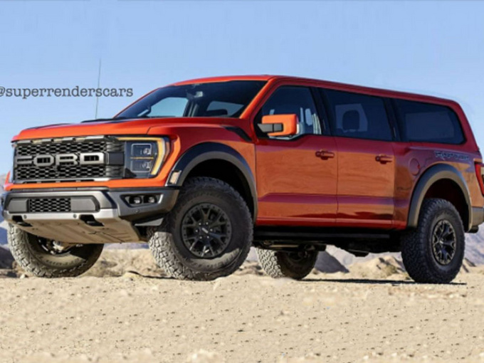 福特F-150猛禽改装版 熏黑格栅/外观酷似凯雷德-图1