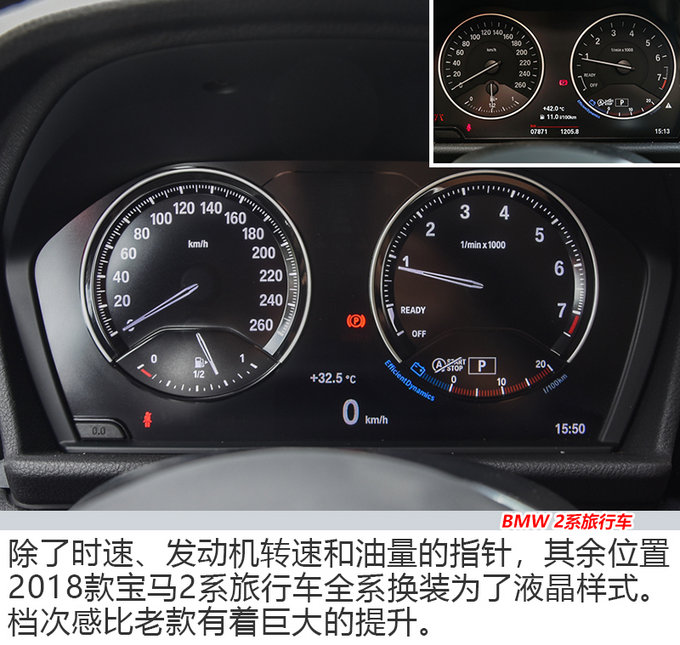 不只是换了液晶仪表 试驾宝马新款2系旅行车-图2