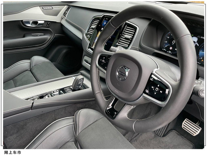 沃尔沃XC90海外实拍搭2.0T/尺寸媲美奔驰GLE-图4