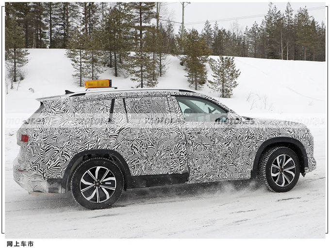 奥迪全新Q9谍照曝光搭4.0T V8+轻混/车长超5米-图5