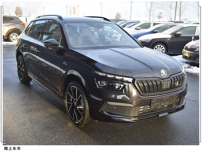 斯柯达新款SUV实拍曝光 搭1.5T/内配红黑双色座椅-图2