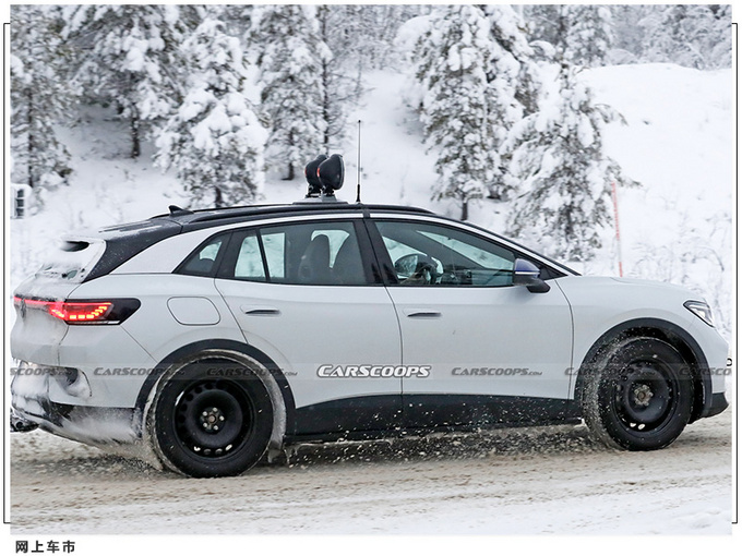 大众ID.4运动版谍照曝光 贯穿式灯带/今年亮相交付-图3