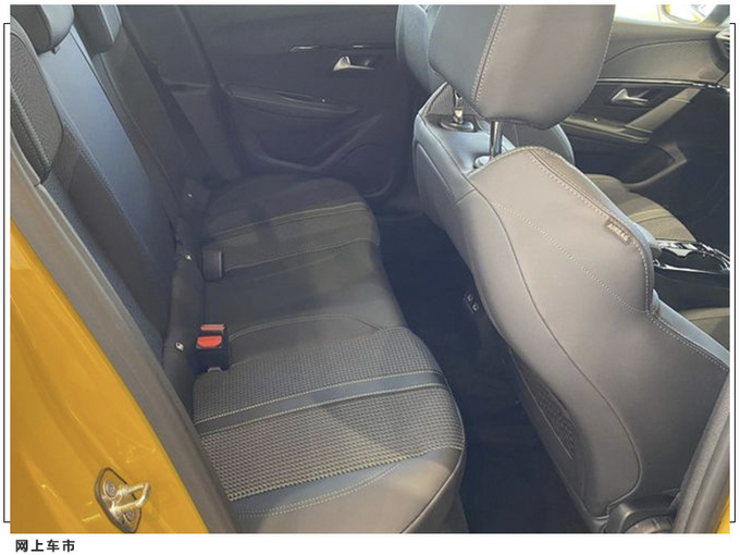 标致e-208进店实拍点阵格栅/獠牙式日行灯-图6