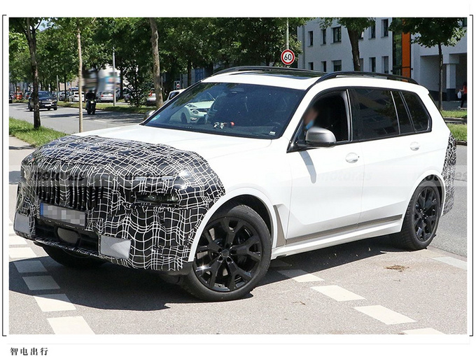 宝马改款X7渲染图曝光全新大灯/配大尺寸屏幕-图3