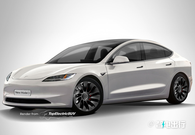 特斯拉新款Model 3最新消息增多项配置/本月首发-图1