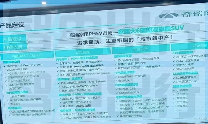 奇瑞内部风云T10 7月14日上市卖13万起能火吗-图10