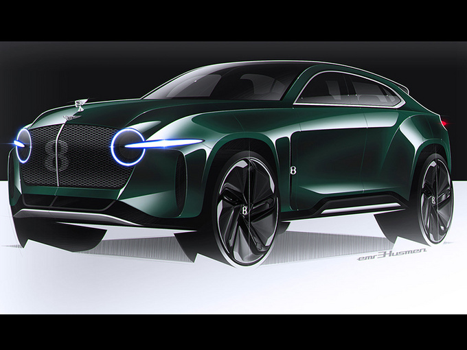 宾利添越EXP8特别版曝光搭4.0T V8/配特殊外观-图1