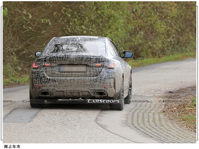 宝马全新4系Gran Coupe谍照 搭2.0T/双出排气-图5