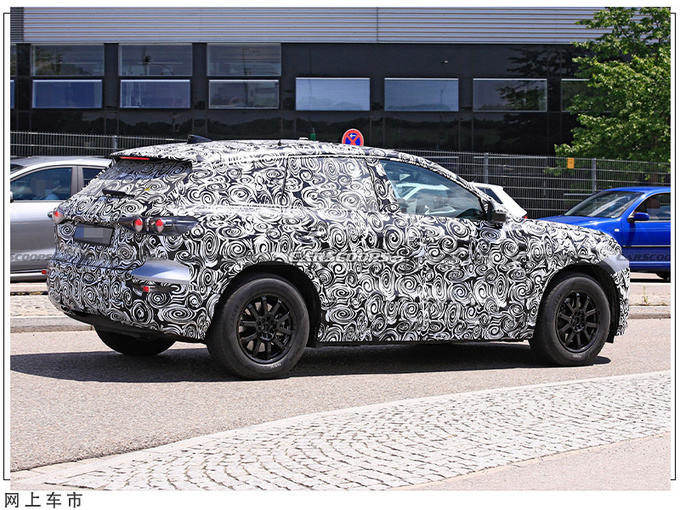 奥迪全新SUV实车曝光全新家族式造型/2022年亮相-图6