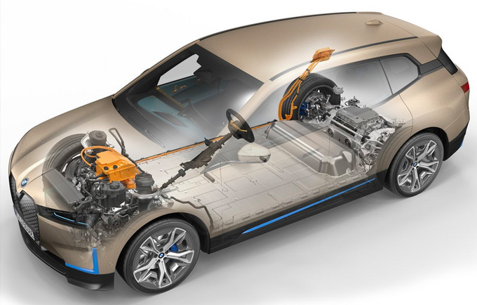 宝马iX国内路试谍照曝光与X5同级 年底正式上市-图1