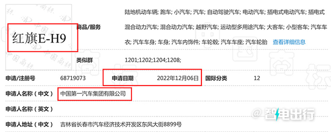 紅旗8款新能源車曝光H7/HS7純電或明年上市-圖4