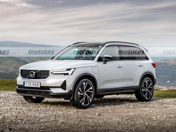 沃尔沃全新xc90外观曝光尺寸超5米换搭新动力