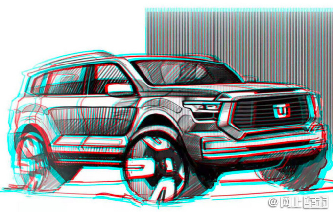 坦克600内饰首次曝光 副驾驶配屏幕 24天后首发-图3