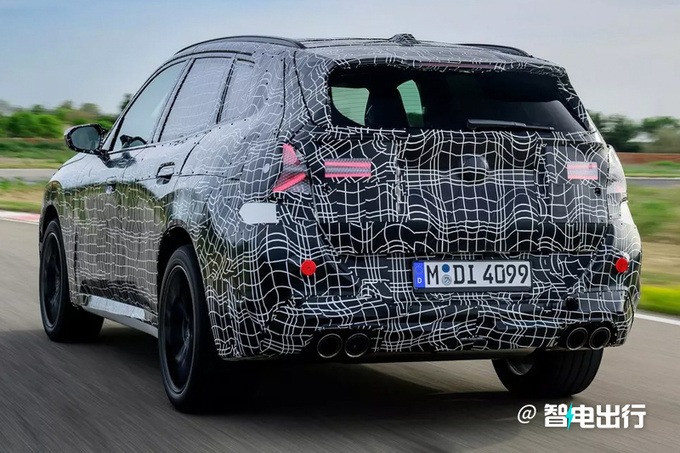 寶馬全新一代X3 M套件版實車曝光造型酷似5系-圖3