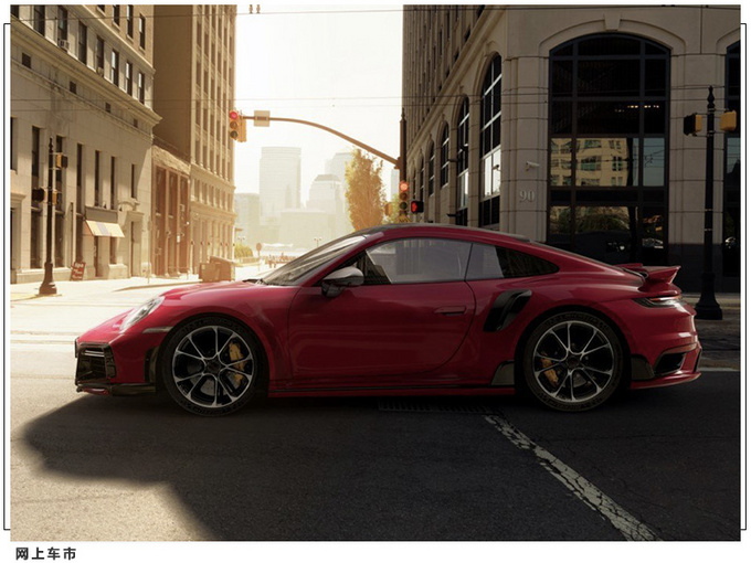 保时捷新款911改装版 配升降式尾翼/动力小幅升级-图3